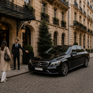 Private Transfer by Deluxe Sedan from Paris to/from the Loire Valley